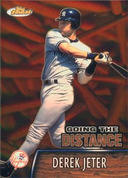 2000 Finest - Going the Distance #GTD3 Derek Jeter  Front