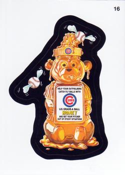 2016 Topps MLB Wacky Packages #16 Cubs Honey Front