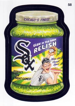 2016 Topps MLB Wacky Packages #58 White Sox Relish Front