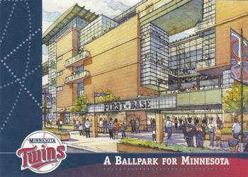 2004 Minnesota Twins A Ballpark for Minnesota #NNO A Ballpark for Minnesota Front