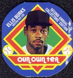 1988 Our Own Tea Discs #2 Ellis Burks Front