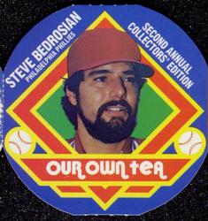 1988 Our Own Tea Discs #18 Steve Bedrosian Front