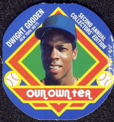 1988 Our Own Tea Discs #19 Dwight Gooden Front
