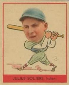 1938 Goudey Heads-Up (R323) #255 Moose Solters Front