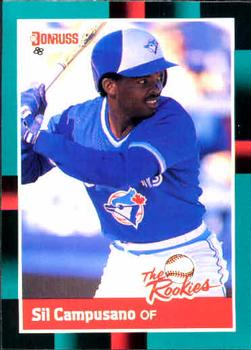 1988 Donruss The Rookies #42 Sil Campusano Front