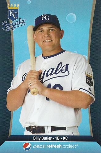 2010 Pepsi Refresh Project #9 Billy Butler Front