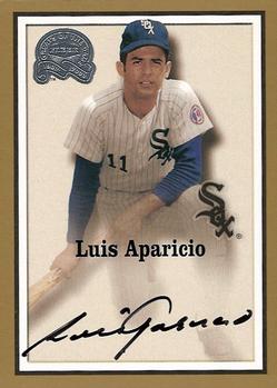 2000 Fleer Greats of the Game - Autographs #NNO Luis Aparicio Front