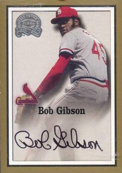 2000 Fleer Greats of the Game - Autographs #NNO Bob Gibson Front