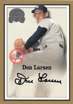 2000 Fleer Greats of the Game - Autographs #NNO Don Larsen Front