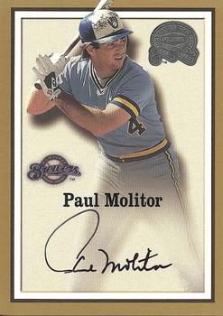 2000 Fleer Greats of the Game - Autographs #NNO Paul Molitor Front