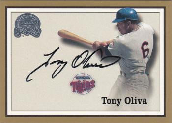 2000 Fleer Greats of the Game - Autographs #NNO Tony Oliva Front