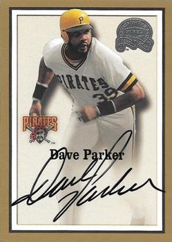 2000 Fleer Greats of the Game - Autographs #NNO Dave Parker Front