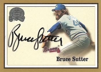 2000 Fleer Greats of the Game - Autographs #NNO Bruce Sutter Front