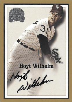 2000 Fleer Greats of the Game - Autographs #NNO Hoyt Wilhelm Front