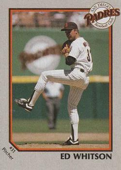 1990 Coca-Cola San Diego Padres #NNO Ed Whitson Front