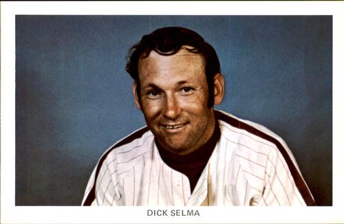 1972 Ticketron Philadelphia Phillies #NNO Dick Selma Front