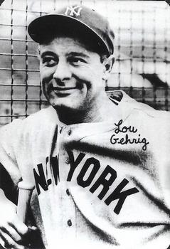 1971 House of Jazz #NNO Lou Gehrig Front