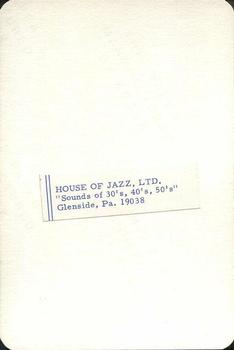 1971 House of Jazz #NNO Jackie Robinson Back