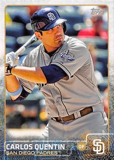 2015 Topps Mini #32 Carlos Quentin Front