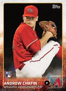 2015 Topps Mini #692 Andrew Chafin Front