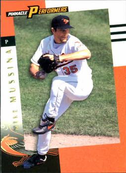 1998 Pinnacle Performers #34 Mike Mussina Front