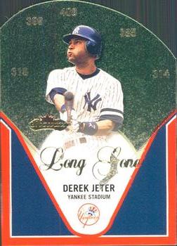 2000 Fleer Showcase - Long Gone #2LG Derek Jeter  Front