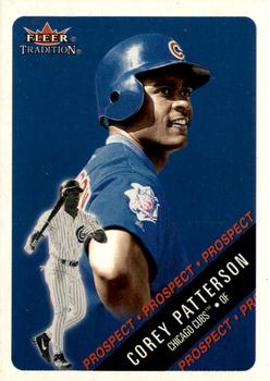2000 Fleer Tradition Glossy #500 Corey Patterson Front