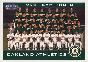 2000 Fleer Tradition Glossy #395 Oakland Athletics Front
