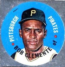 1967 Topps Discs #NNO Bob Clemente Front