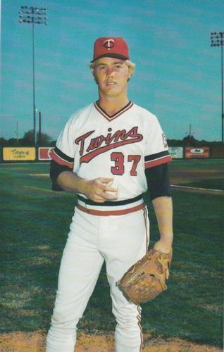 1982 Minnesota Twins Postcards #NNO Terry Felton Front