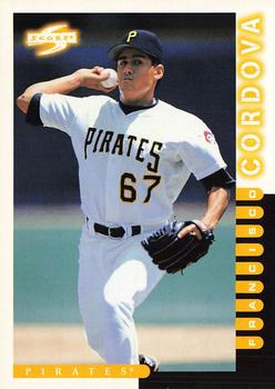 1998 Score #8 Francisco Cordova Front