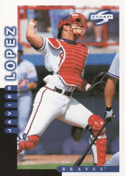 1998 Score #28 Javier Lopez Front