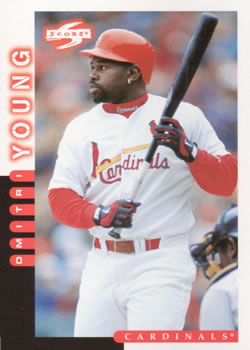 1998 Score #53 Dmitri Young Front