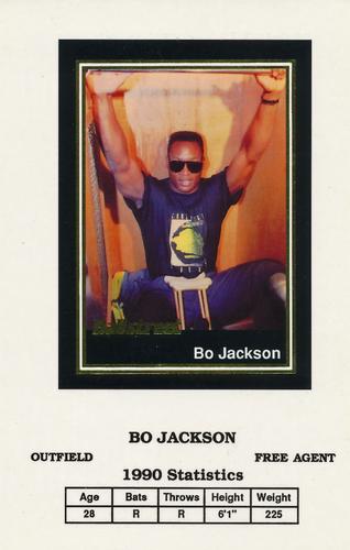 1991 Ballstreet - Oversized #22 Bo Jackson Front