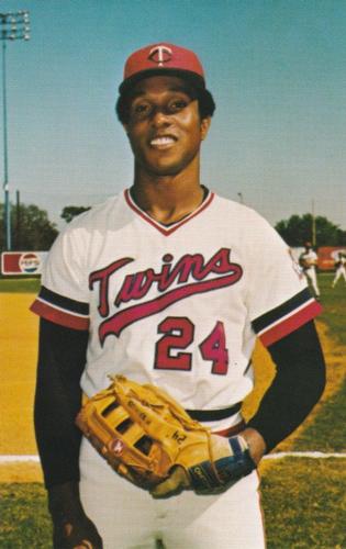 1980 Minnesota Twins Postcards #NNO Willie Norwood Front