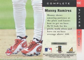 1998 Score - Complete Players #10C Manny Ramirez Back