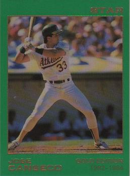 1988-89 Star Gold #95 Jose Canseco Front