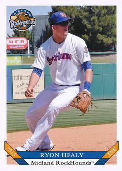 2015 Grandstand Midland RockHounds #NNO Ryon Healy Front