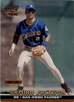 2000 Pacific - Gold #366 Damian Jackson Front