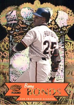 2000 Pacific - Gold Crown Die Cuts #29 Barry Bonds  Front