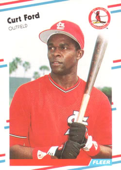 1988 Fleer #32 Curt Ford Front