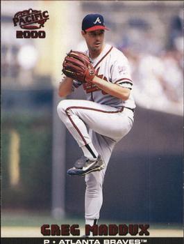 2000 Pacific - Ruby #42 Greg Maddux  Front