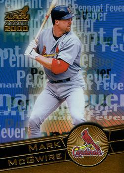 2000 Pacific Aurora - Pennant Fever #15 Mark McGwire  Front