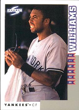 1998 Score Rookie & Traded #RT12 Bernie Williams Front