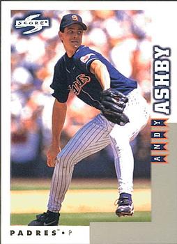 1998 Score Rookie & Traded #RT150 Andy Ashby Front
