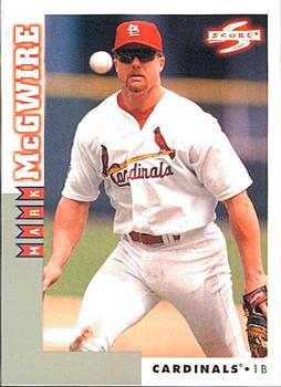 1998 Score Rookie & Traded #RT25 Mark McGwire Front