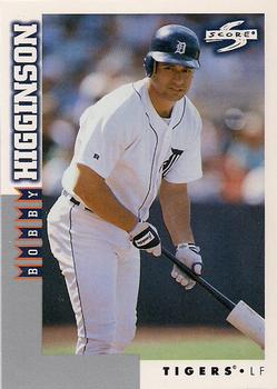 1998 Score Rookie & Traded #RT50 Bobby Higginson Front
