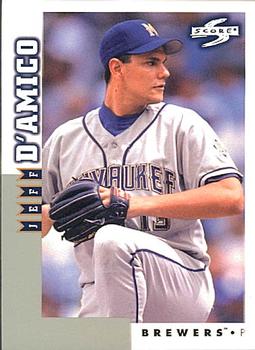 1998 Score Rookie & Traded #RT73 Jeff D'Amico Front
