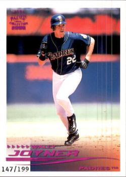2000 Pacific Crown Collection - Holographic Purple #242 Wally Joyner  Front