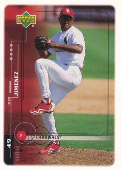 1999 Upper Deck McDonald's St. Louis Cardinals #2 Jose Jimenez Front